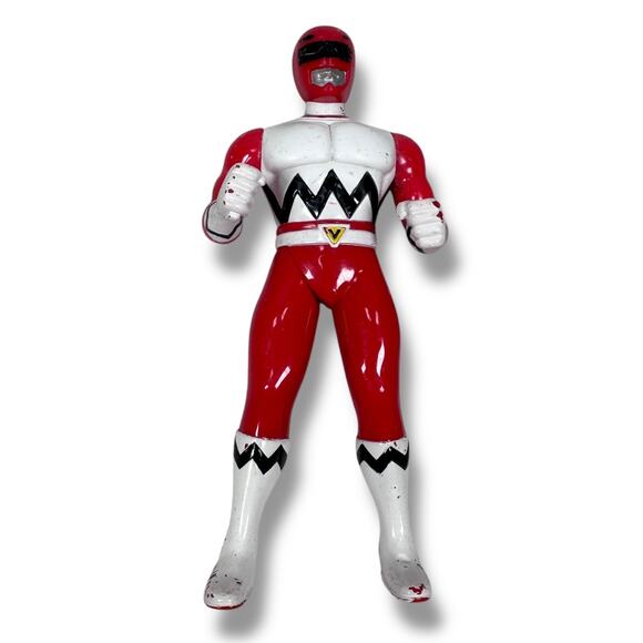 Vintage Saban Power Ranger Lost Galaxy Red Ranger Action Figure 5.5" Loose 1999 - Picture 1 of 9